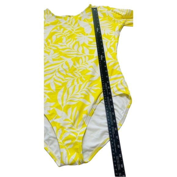 KATE SPADE Long Sleeve One Piece Swimsuit Rashguard Modest Size XL Surf - Picture 4 of 9